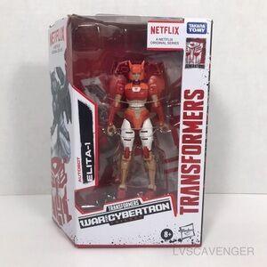 Transformers Hasbro Netflix WFC Trilogy Autobot Elita-1!
